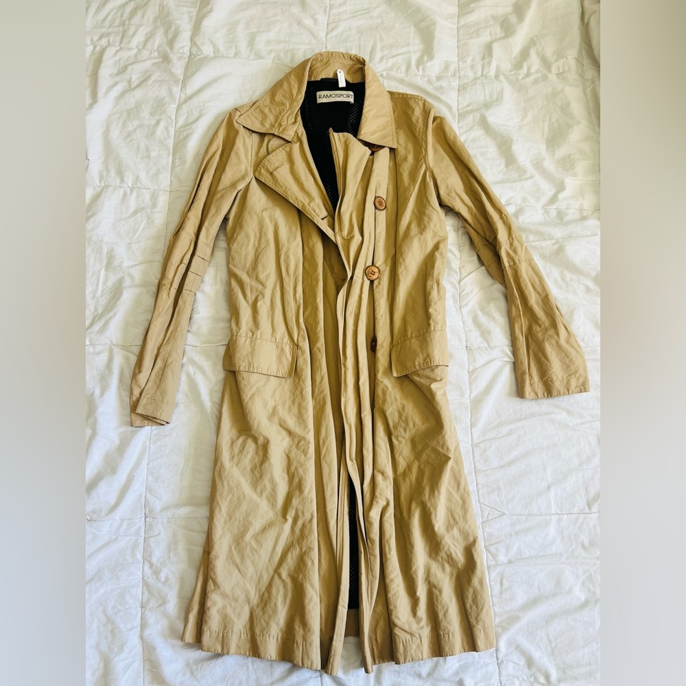 Ramosport Classic tan trench coat